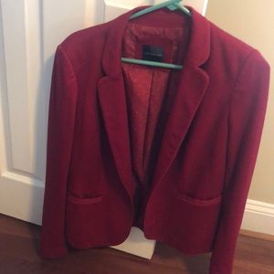 Classic Red Blazer